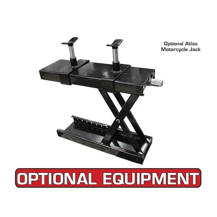 Atlas ACL Motorcycle Lift with Roller Plate