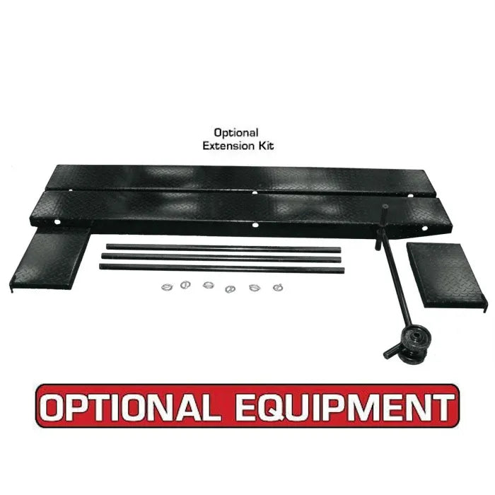 Atlas CycleLift Motorcycle Lift with Dropout Panel