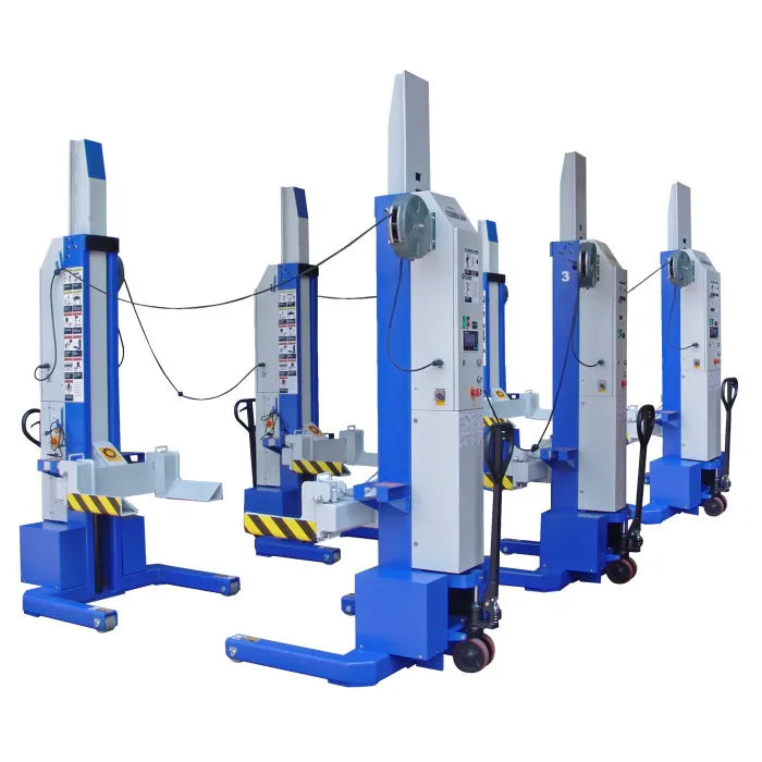 iDEAL MSC-13K-B-226 Mobile Column Vehicle Lifts Set of 2