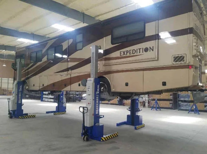 iDEAL MSC-13K-B-452 Mobile Column Vehicle Lifts Set of 4
