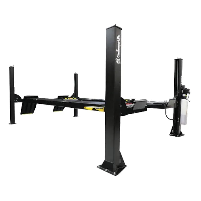 Challenger Lifts 4115EFO Four Post Lift Open Front Flat Deck
