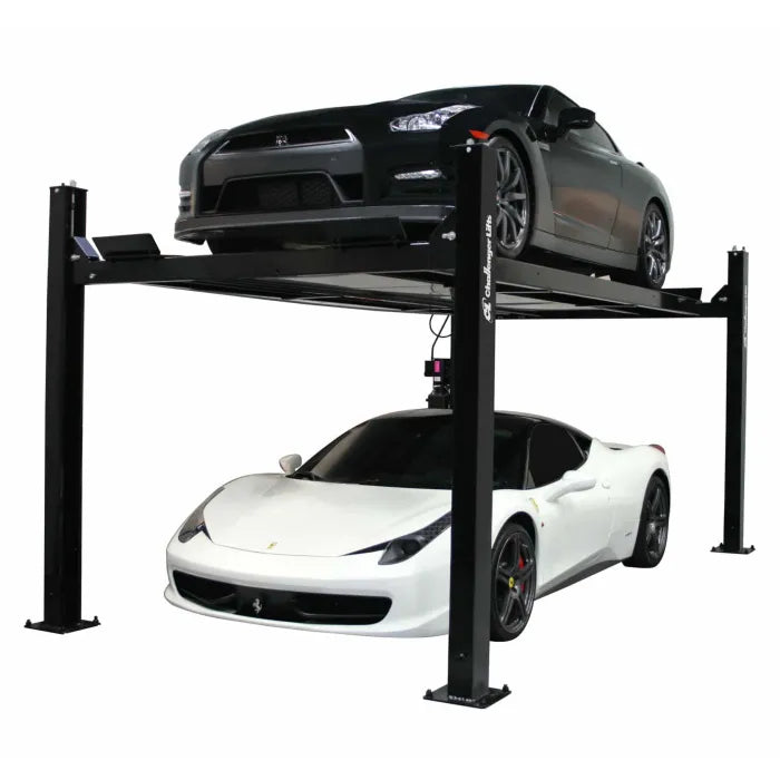 Challenger Lifts CL4P9X Home Storage Four Post Lift Extended Height