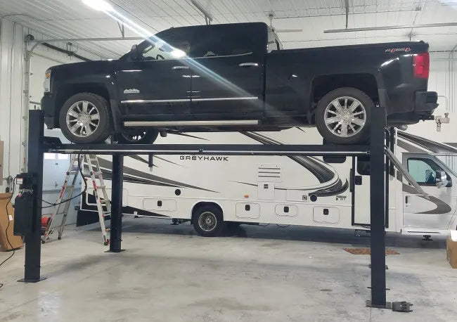 Challenger Lifts CL4P7 Home Storage Four Post Lift