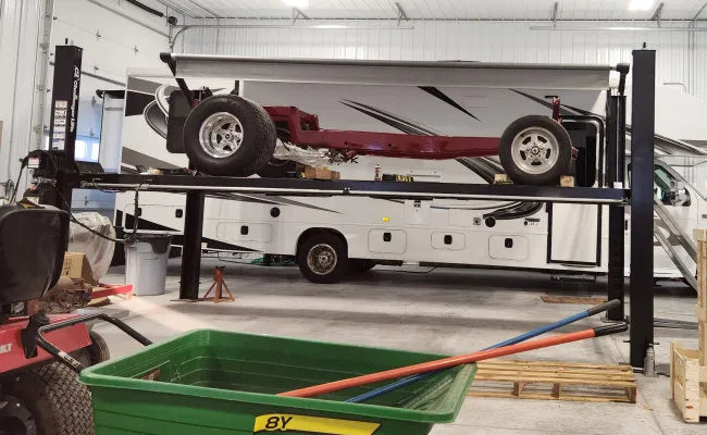 Challenger Lifts CL4P7 Home Storage Four Post Lift