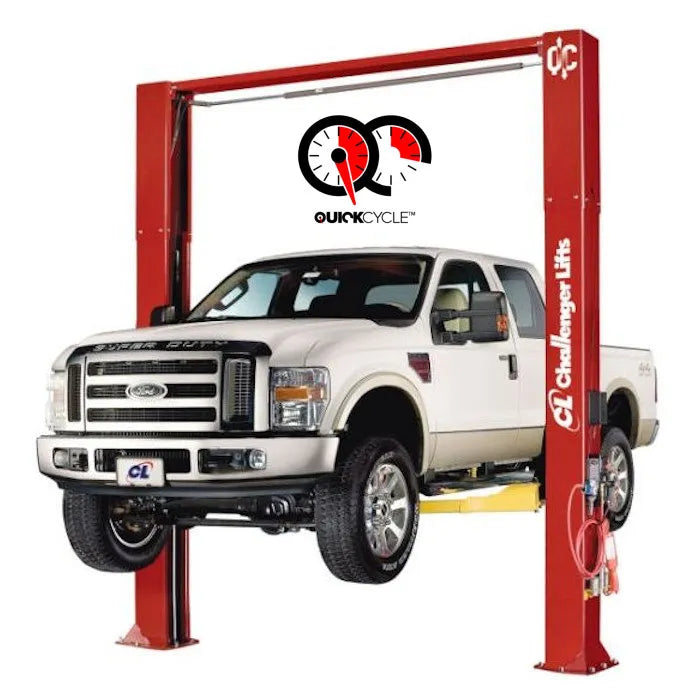 Challenger Lifts CL10AV3-QC Versymmetric Adjustable Two Post Lift