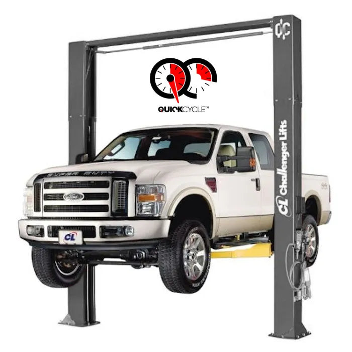 Challenger Lifts CL10AV3-QC Versymmetric Adjustable Two Post Lift
