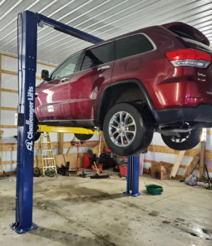 Challenger Lifts VLE10 Versymmetric Two Post Vehicle Lift
