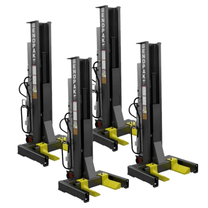 BendPak PCL-18B-4 Wired Mobile Column Lifts Set of 4