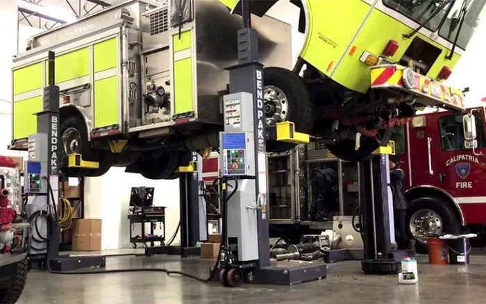 BendPak PCL-18B-4 Wired Mobile Column Lifts Set of 4