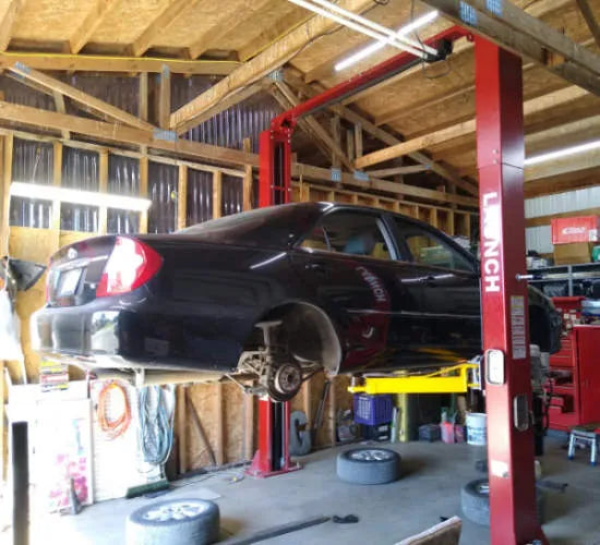 Launch Tech USA TLT240SC Clear Floor Two Post Car Hoist