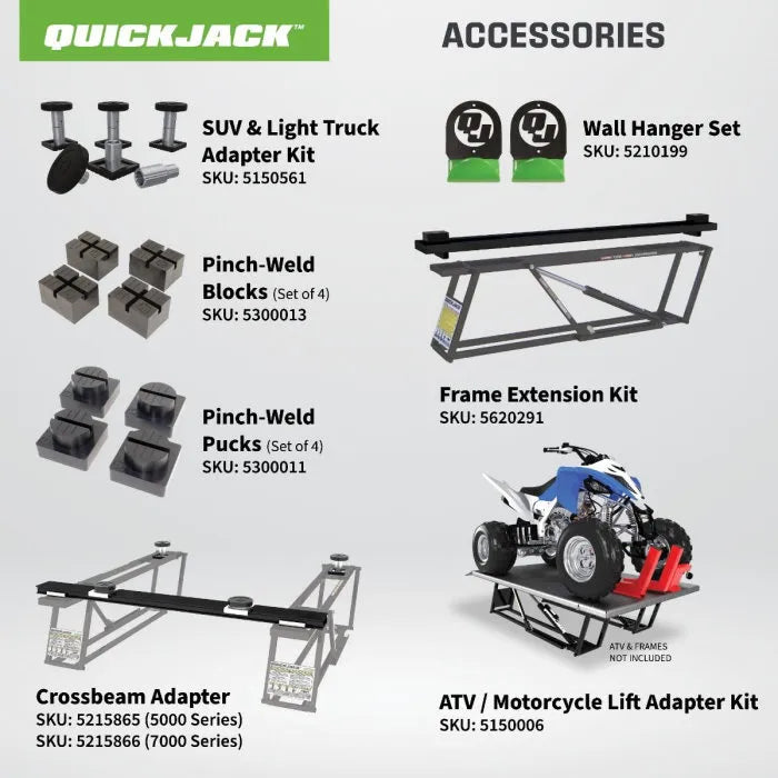 Ranger QuickJack BL-3500SLX Portable Car Lift System