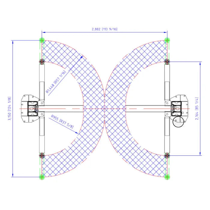 iDEAL TP12KSC-DX Heavy-Duty Two Post Lift