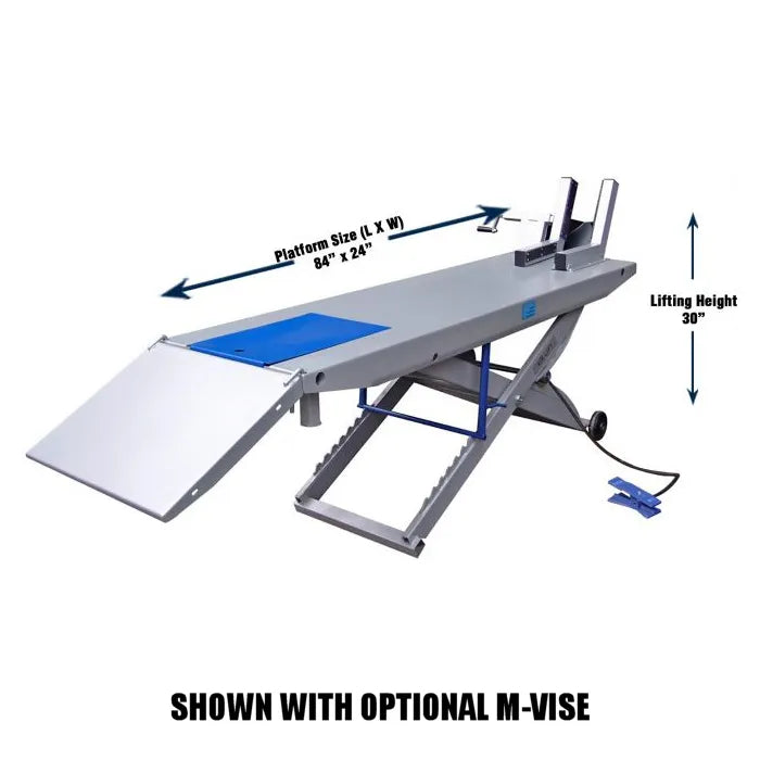 ASEplatinum M-1000C Pneumatic Motorcycle Lift