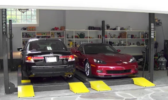 BendPak HD-9SWX Four Post Car Lift 9,000 lbs. Capacity