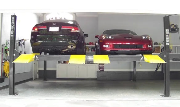 BendPak HD-9SWX Four Post Car Lift 9,000 lbs. Capacity