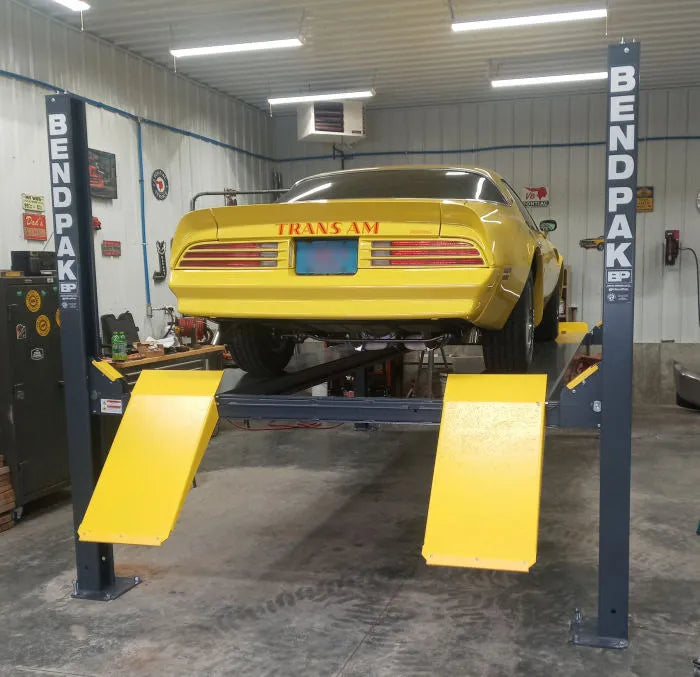 BendPak HD-9XL Four Post Lift Extra Wide 9,000 lbs. Capacity
