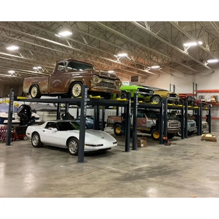 BendPak HD-9XL Four Post Lift Extra Wide 9,000 lbs. Capacity