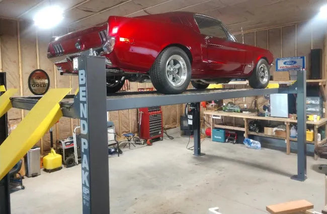 BendPak HD-9XW Four Post Lift Extra Tall 9,000 lbs. Capacity