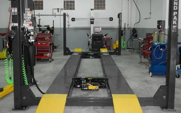 BendPak HDS-14LSX Four Post Alignment Lift 14,000 lbs. Capacity