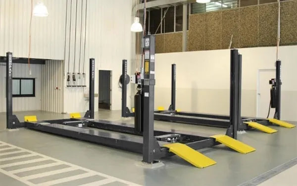 BendPak HDS-14LSXE Four Post Alignment Lift 14,000 lbs. Capacity