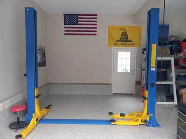 ASEplatinum WH9KFX Symmetric Floor Plate Two Post Lift