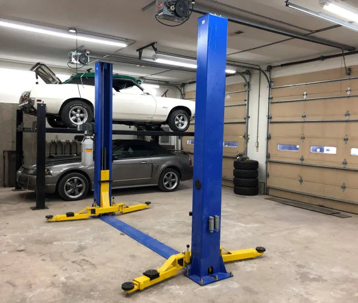 ASEplatinum WH9KFX Symmetric Floor Plate Two Post Lift