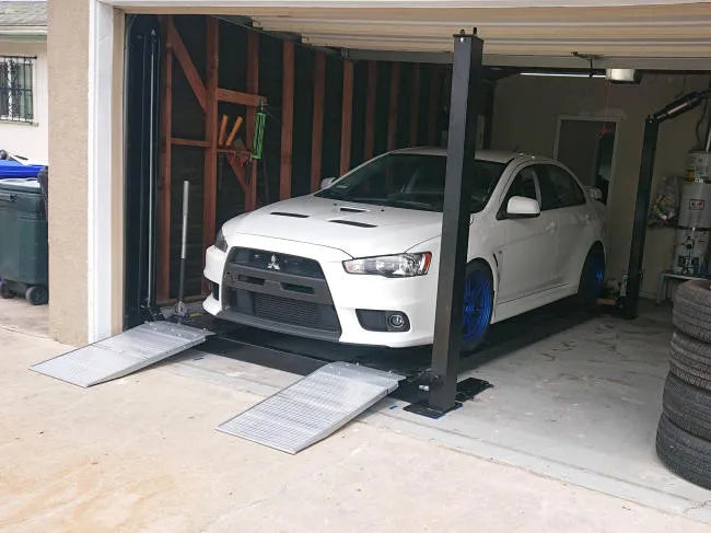 Challenger Lifts CL4P7 Home Storage Four Post Lift