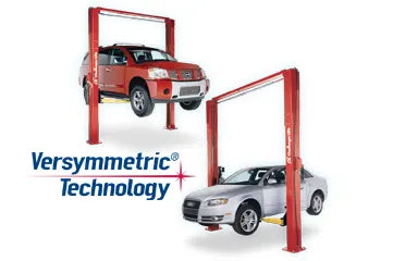 Challenger Lifts VLE10 Versymmetric Two Post Vehicle Lift