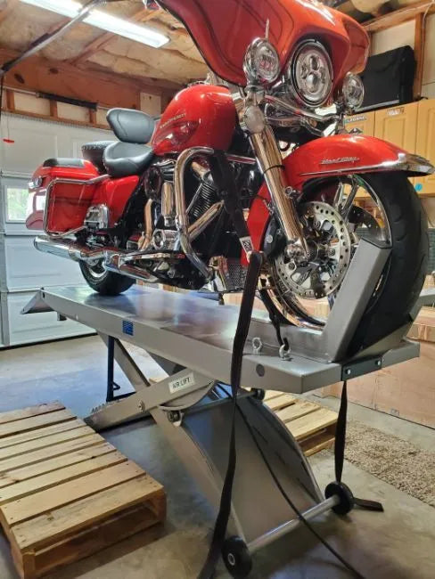 ASEplatinum M-1000C Pneumatic Motorcycle Lift
