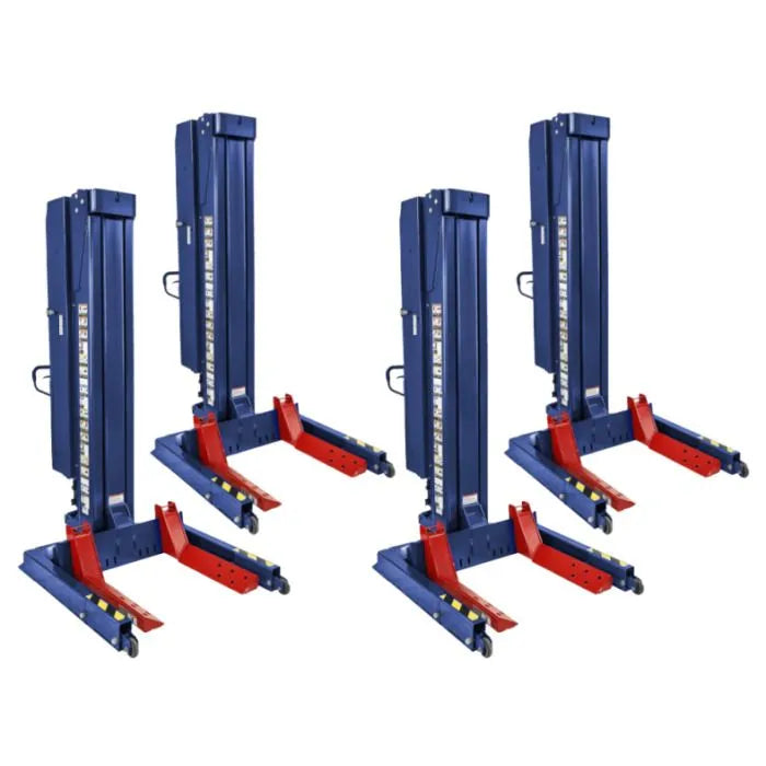 Challenger Lifts CLHM125-XF Wireless Mobile Column Lift Set of 4