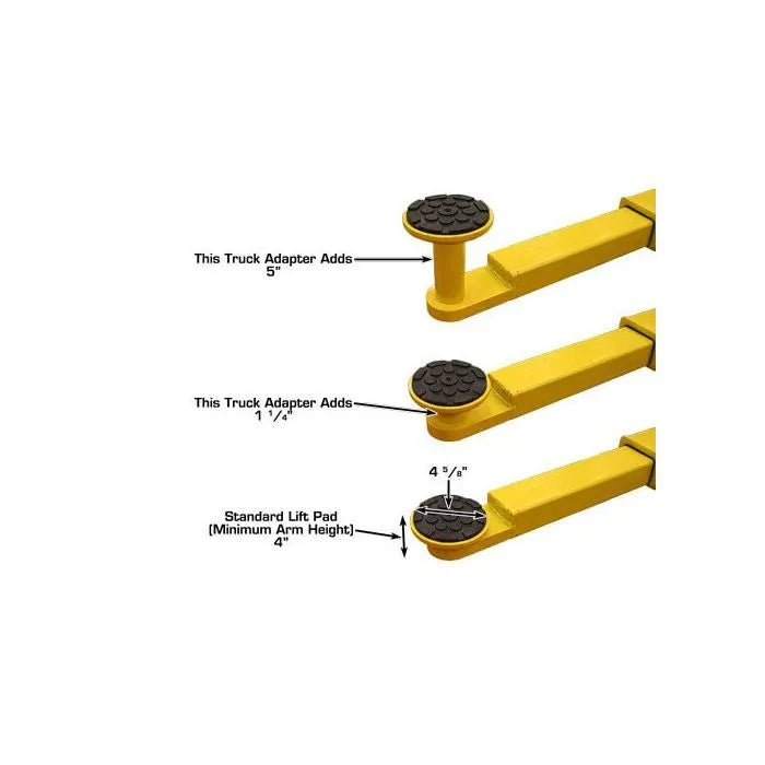 Atlas 9KBPX Baseplate Two Post Lift + Lawn Mower Adapter Combo