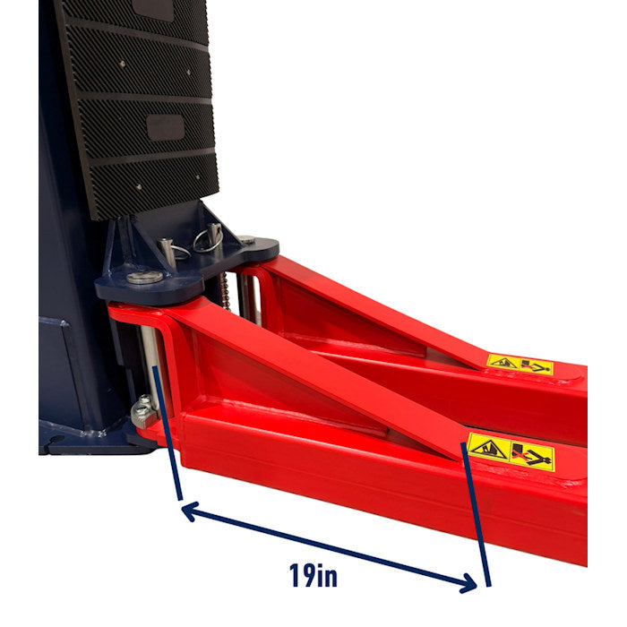 Eagle EAG-15C Clear Floor Two Post Lift