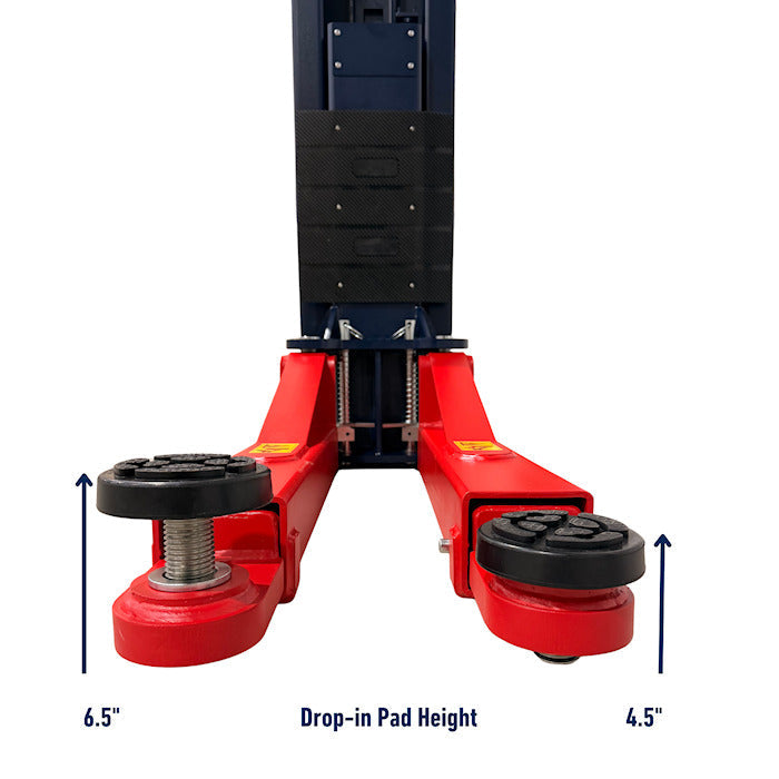 Eagle EAG-15C Clear Floor Two Post Lift