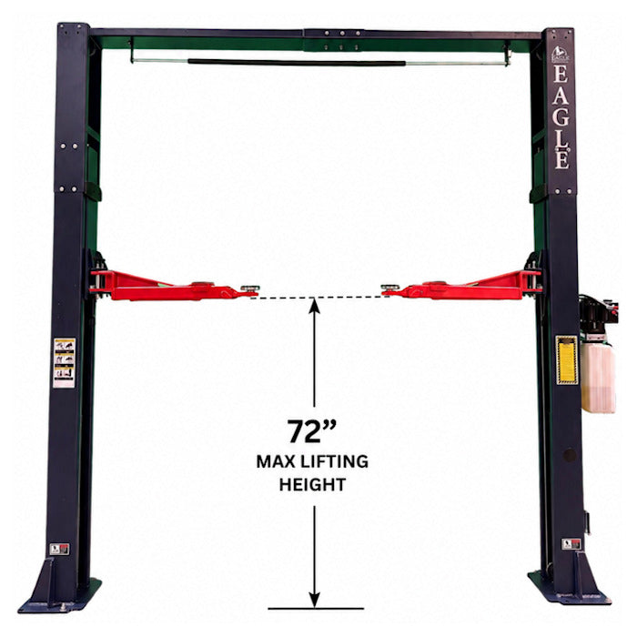Eagle EAG-9C Clear Floor Two Post Lift