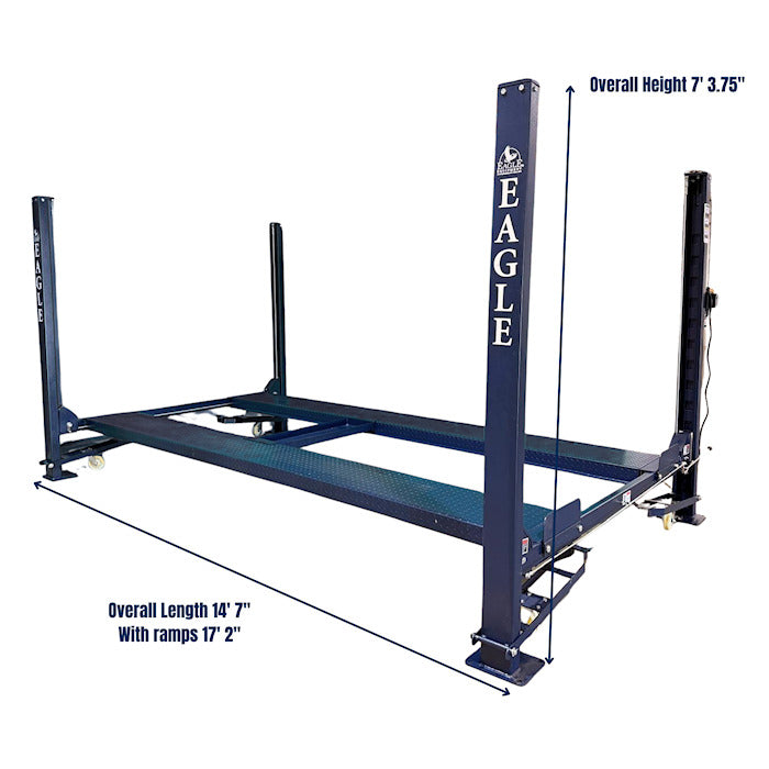 Eagle MS-8000 Four Post Parking Lift
