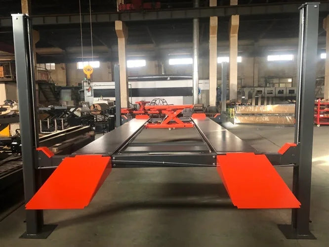 11,000lbs 4-Post Lift With Hydraulic Jack