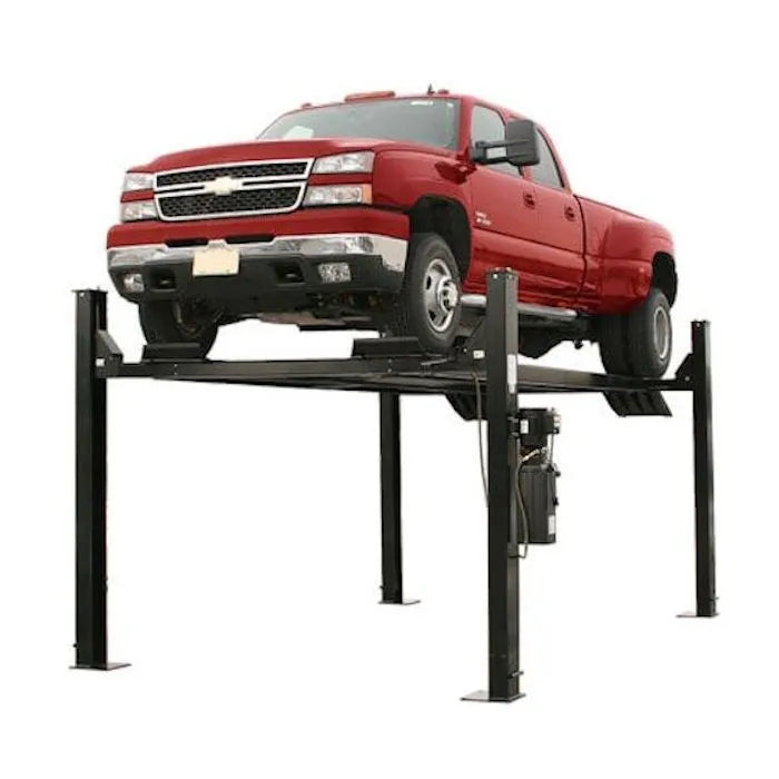 Atlas Garage Pro 9000 Four Post Lift + RJ35 Sliding Jacks Combo