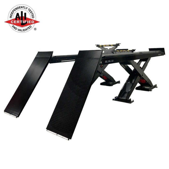 Challenger Lifts SX14-ER Scissor Alignment Lift Surface Mount Extended