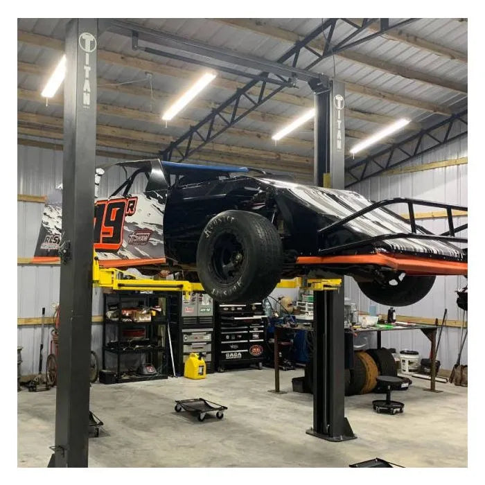 Titan Lifts MASTER Series HD2P-9KMSC Clearfloor Two Post Lift