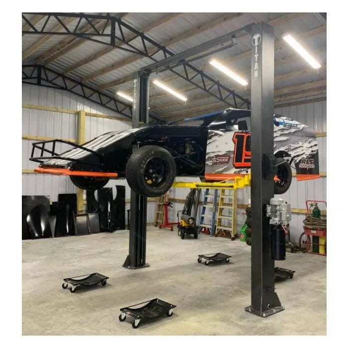 Titan Lifts MASTER Series HD2P-9KMSC Clearfloor Two Post Lift