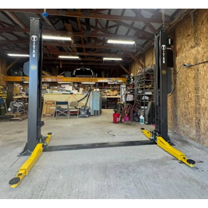 Titan Lifts MASTER Series HD2P-9KMSF Floorplate Two Post Lift
