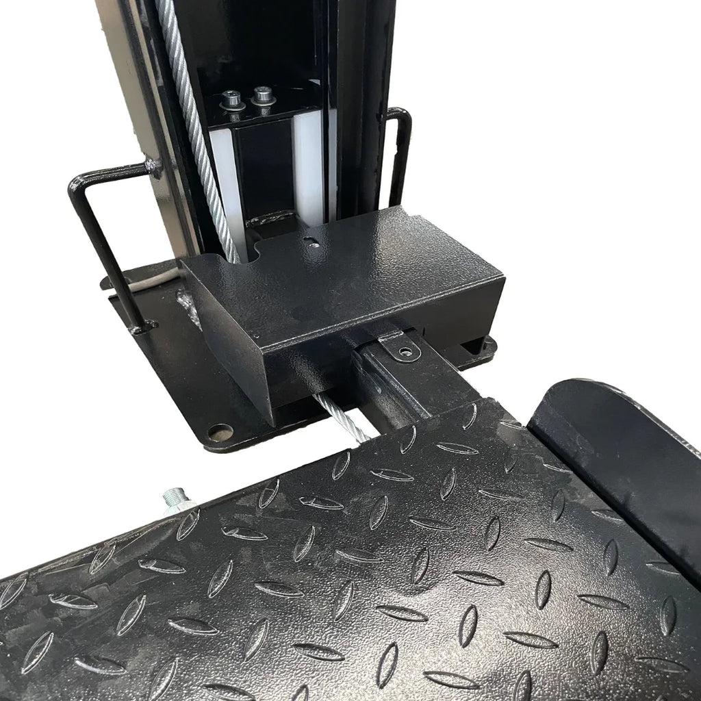APlusLift 8000LB 4-Post Portable Parking Storage Service Car Lift - HW-8S or HW-8SXLT