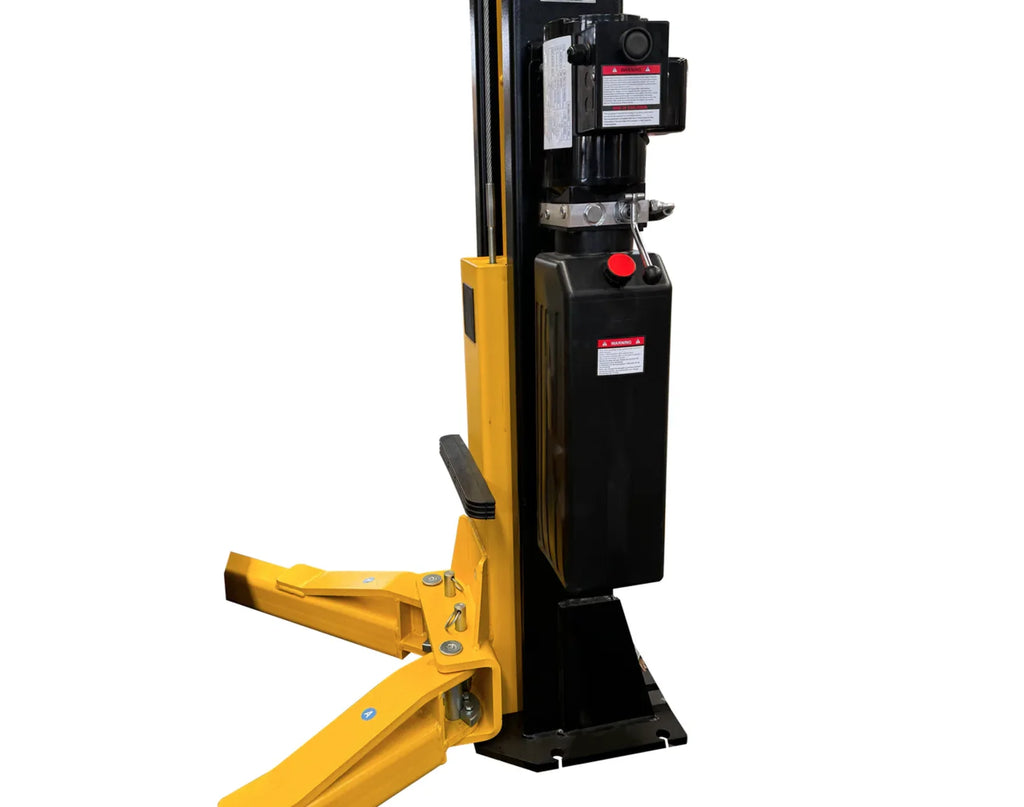 APlusLift 12,000LB 2-Post Overhead Single Release Direct Drive Car Lift with 3 Year Warranty – AP-12SR